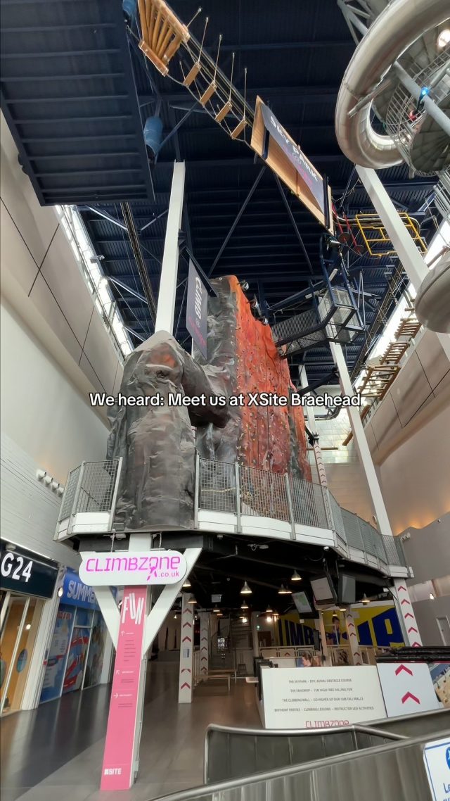 XSite Braehead is the PERFECT place for a great day out ⬇️​🍝 From @tenpin_uk and @_tonymacaroni, to @odeoncinemas or a cheeky @Nandosuk! ​It’s easy to have the best day ever when it’s all under one roof 🔥